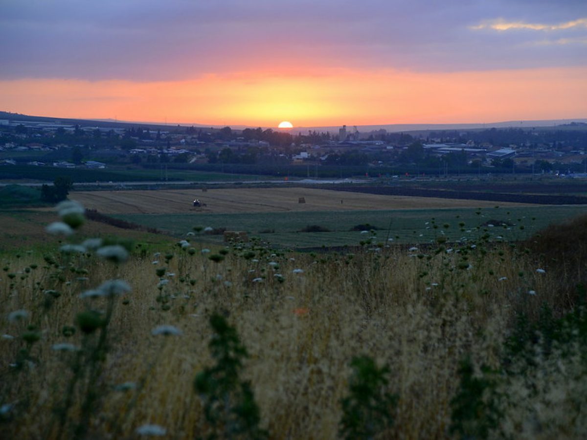 sunrise at jezreel