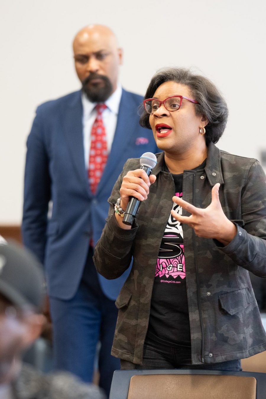 Picture at a Kelly Miller Smith Institute on Black Church Studies at Vanderbilt Divinity School event.